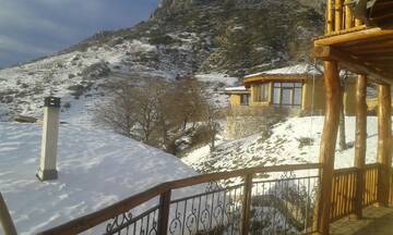 Фото номера Two-Bedroom House &quot;Panorama&quot; Дома для отпуска Eco Village Under the Cliffs г. Ilindentsi 4